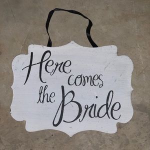 Wedding sign